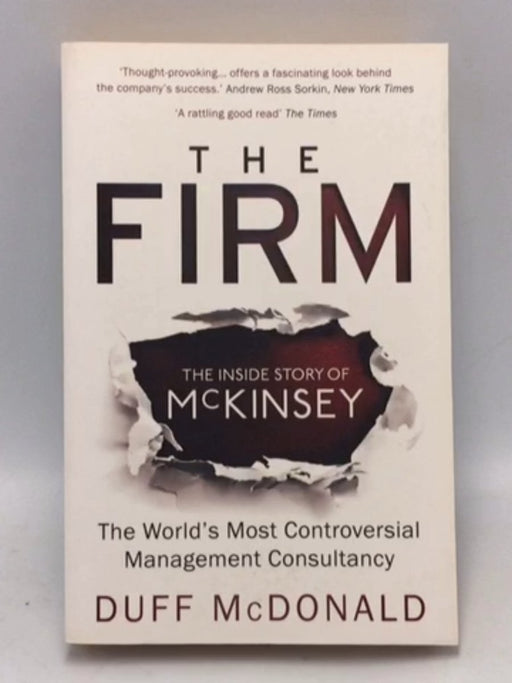 The Firm - Duff McDonald; 