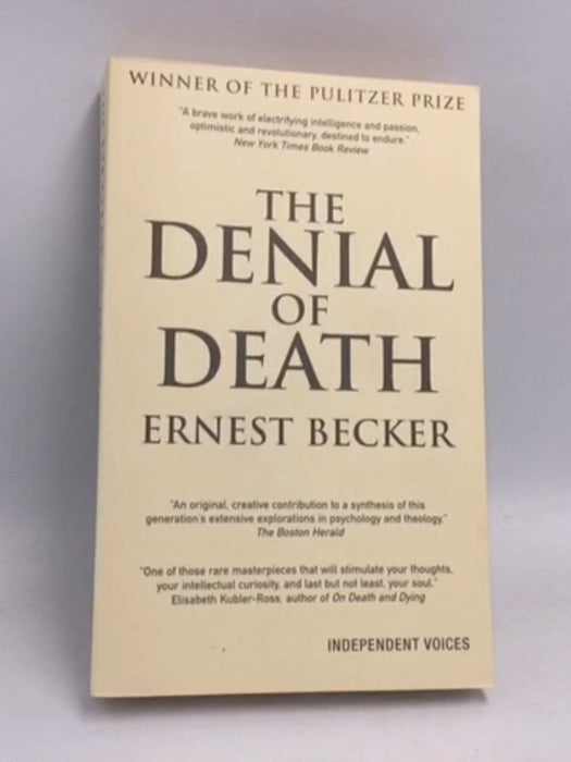 The Denial of Death - Ernest Becker; 