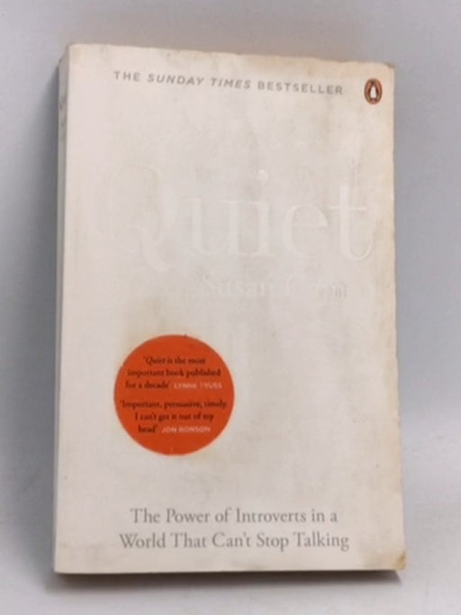 Quiet - Susan Cain; 