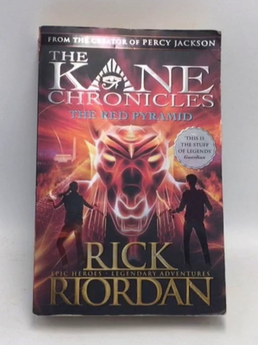 The Kane Chronicles #1 - The Red Pyramid  - Rick Riordan; 