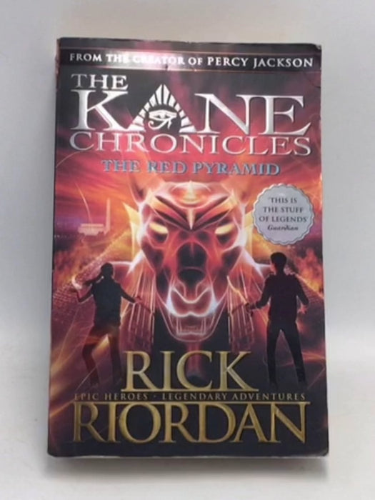 The Kane Chronicles #1 - The Red Pyramid  - Rick Riordan; 