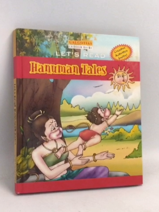 Lets Read Hanuman Tales- [Hardcover] - Galgotias