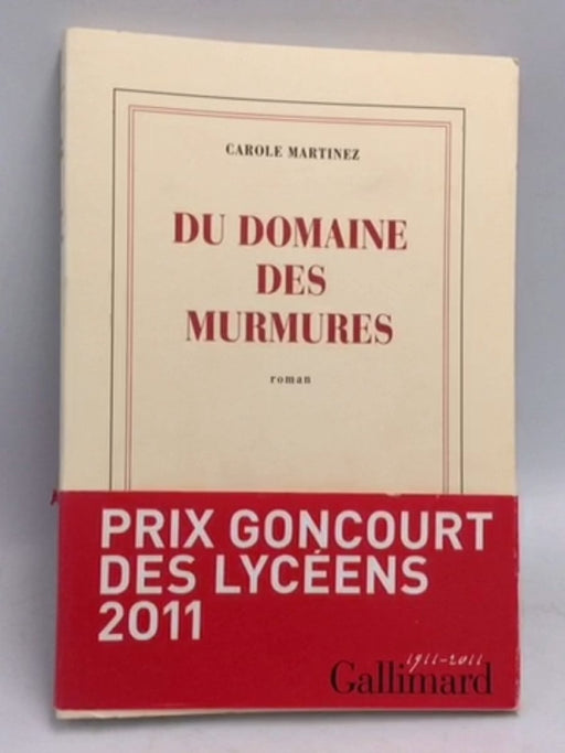 Du domaine des murmures - Carole Martinez