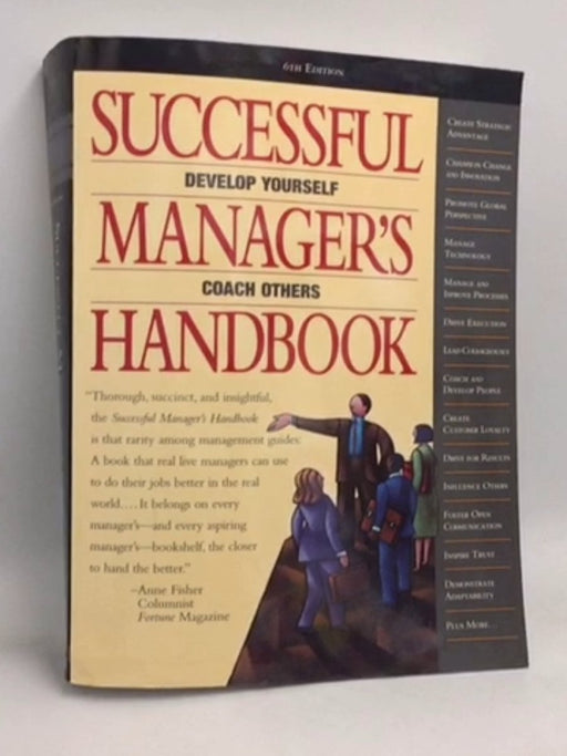 Successful Manager's Handbook, 6th Edition - Lisa A. Stevens ,  Carol J. Skube ,  David G. Lee