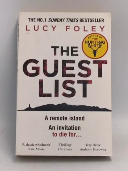 The Guest List - Lucy Foley; 