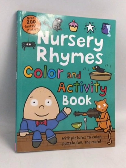 Nursery Rhymes Color and Activity Book - Roger Priddy