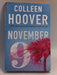 November 9 - Colleen Hoover;