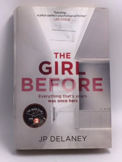The Girl Before  - Hardcover -  J.P. Delaney