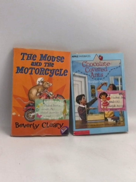 The Mouse and the Motorcycle  & Chocolate-Covered Ants - Beverly Cleary; Stephen Manes