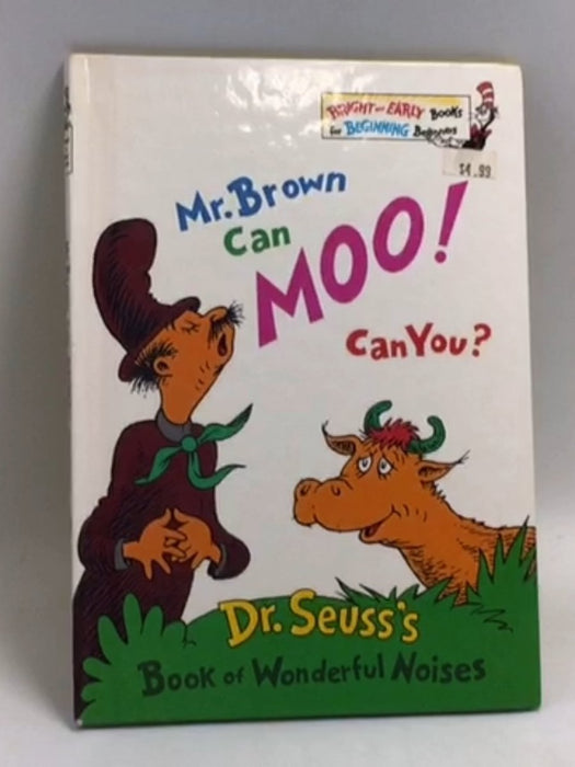  Mr. Brown Can Moo, Can You (Hardcover) - Dr. Seuss