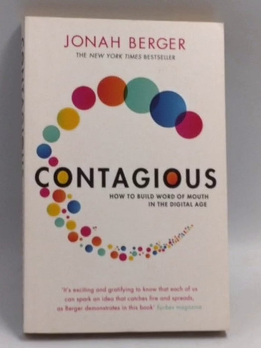 Contagious - Jonah Berger; 