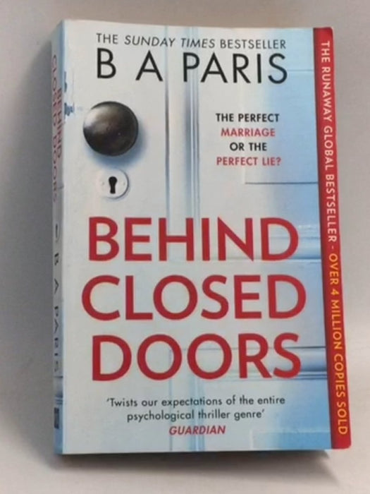 Behind Closed Doors - Paris, B. A.; 