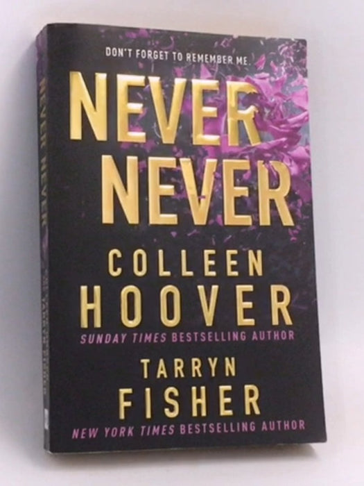 Never Never - Colleen Hoover; Tarryn Fisher; 