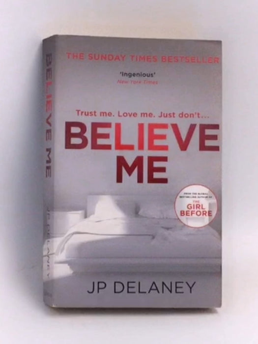 Believe Me - JP Delaney