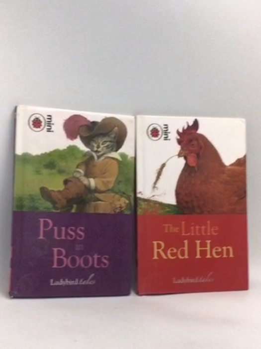 Puss in Boots / The Little Red Hen- [Hardcover] - Ladybird Books