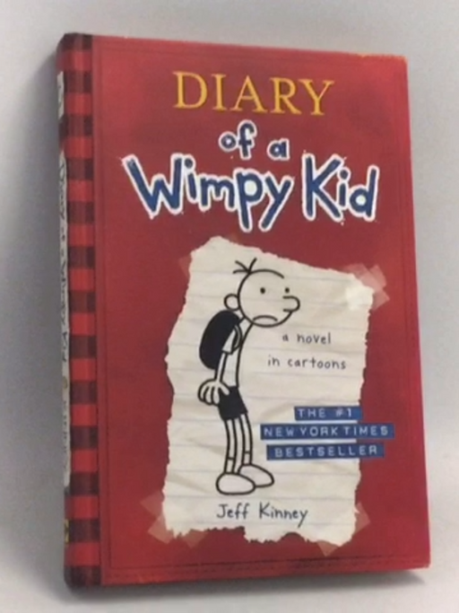 Diary of a Wimpy Kid # 1 - Hardcover - Jeff Kinney; 