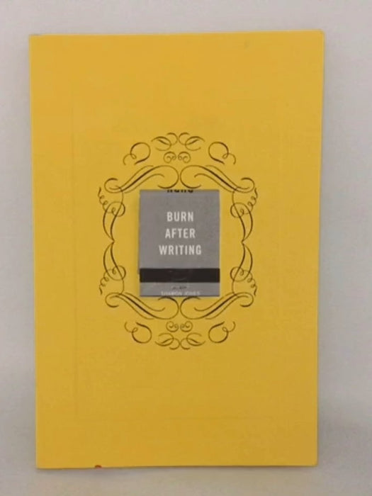 Burn After Writing (Yellow) - Sharon Jones; 