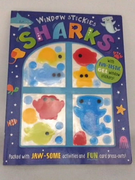 Window Stickies Sharks - Danielle Mudd  (illustrator)