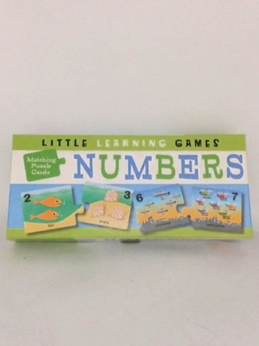 Numbers: Matching Puzzle Cards (Little Learning Games) - Elliot Kreloff