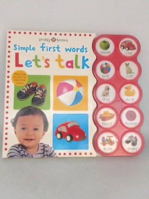 Simple First Words: Let’s Talk Author: Roger Priddy -  Roger Priddy