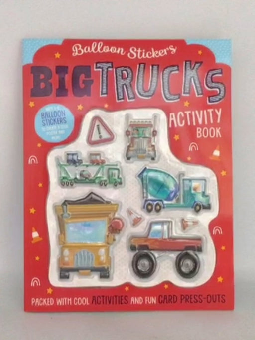 BALLOON STICKERS BIG TRUCKS - AMY BOXSHALL; 