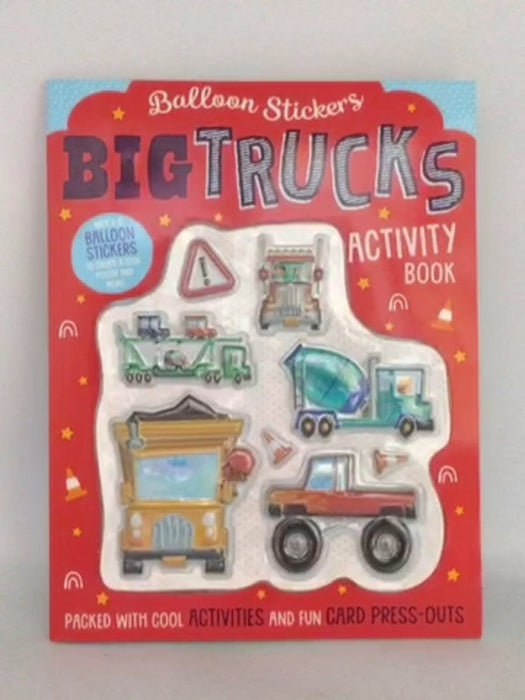 BALLOON STICKERS BIG TRUCKS - AMY BOXSHALL; 