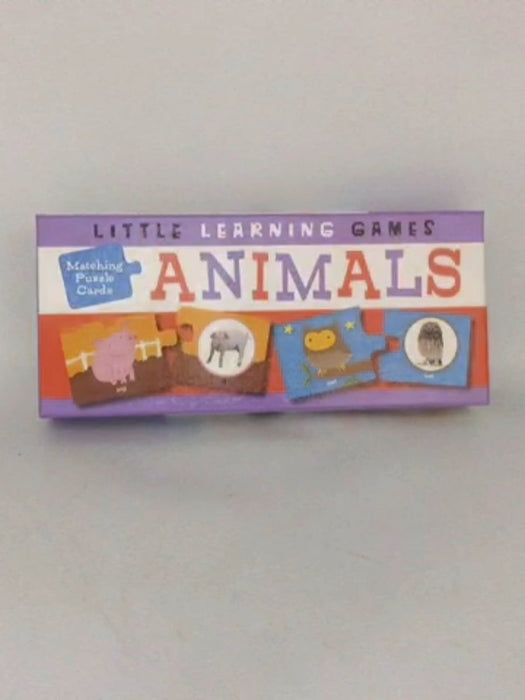 Matching Puzzle Cards: Animals - Ana Larranaga; 