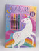 Unicorns Coloring & Activity Book with Stickers - 