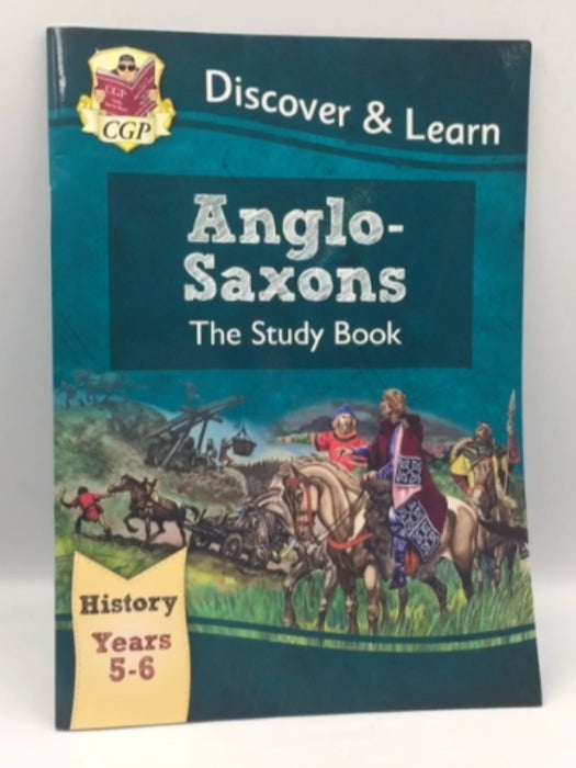 KS2 Disc & Learn Hist Anglo-Sax Study Bk - CGP