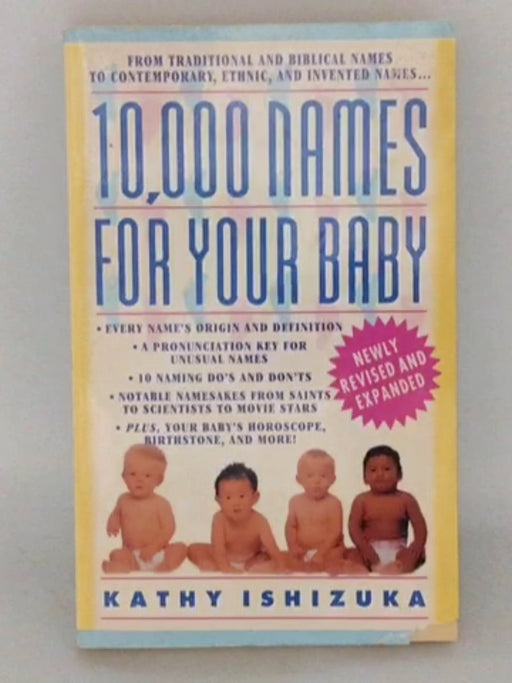 10,000 Names for Your Baby - Kathy Ishizuka