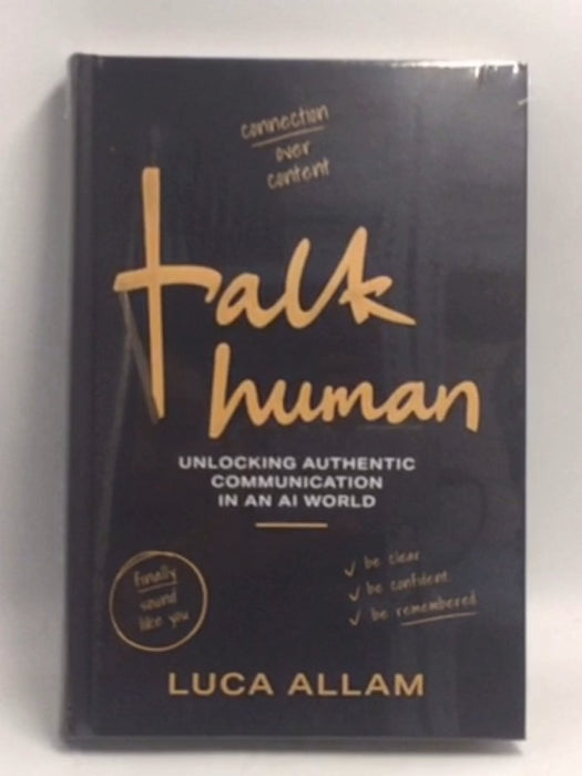 Talk Human - Hardcover - Luca Allam