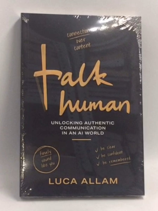 Talk Human - Paperback - Luca Allam