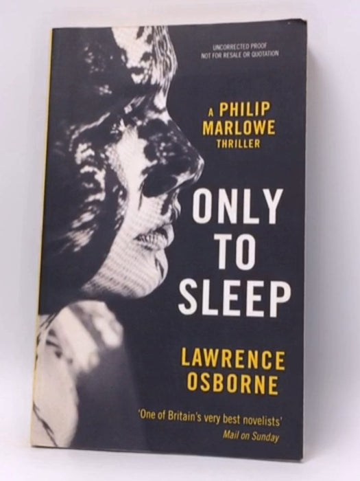 Only to Sleep - Lawrence Osborne