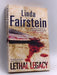 Lethal Legacy - Linda Fairstein; 