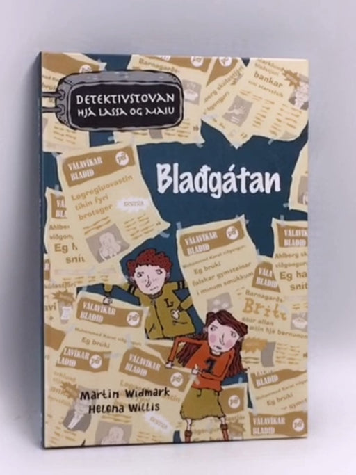 Blaðgátan- [Hardcover] - Martin Widmark; 