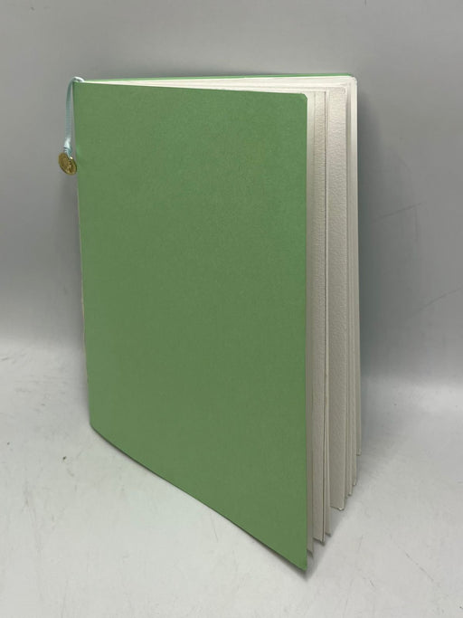 A5 Mixed Media Handmade Sketchbook - Green - 
