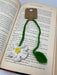 Daisy Crochet Bookmark - 