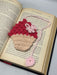 Cupcake Crochet Bookmark - 