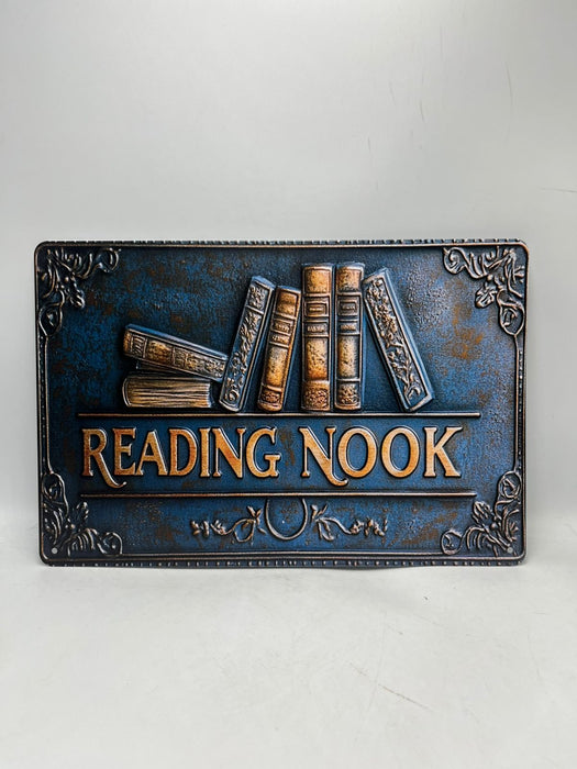 Reading Nook Sign (Metal) - 