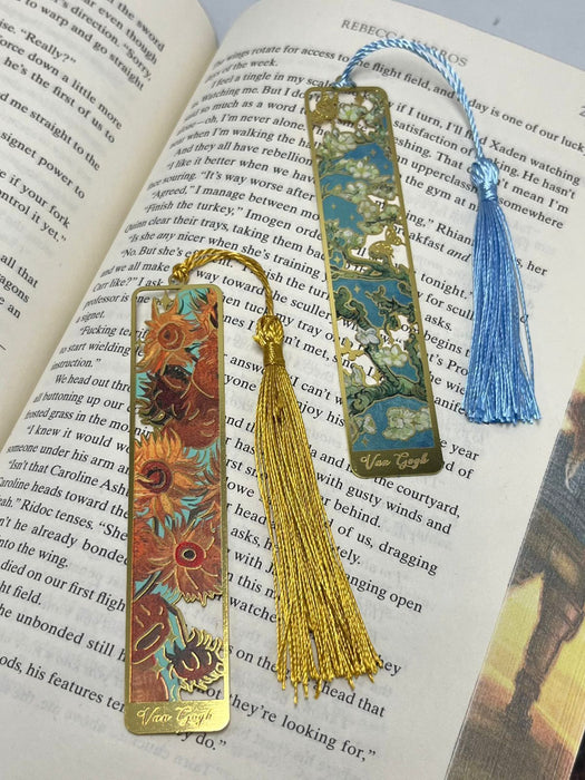 Van Gogh Metal Bookmark (Design 2) - 