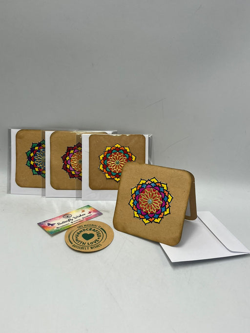 Diwali Mandala Note Card - 