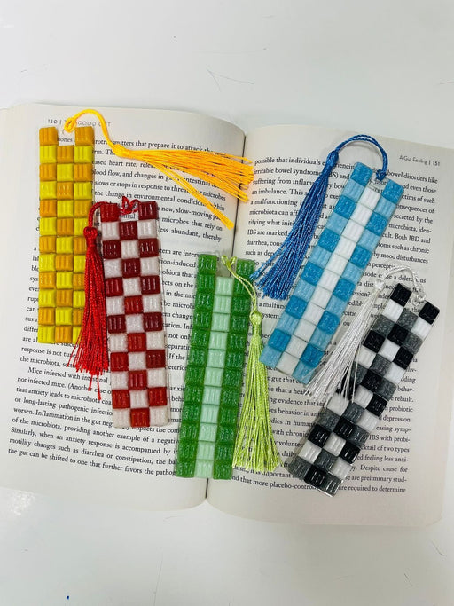 Mosaic Tassel Bookmark - 
