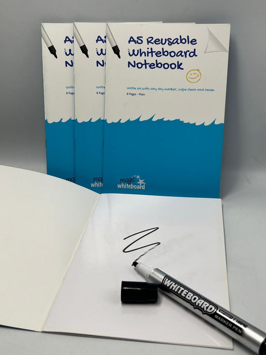 A5 Reusable Whiteboard Notebook - 