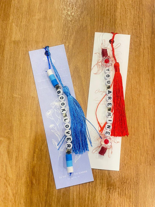 Personalized Beaded Bookmark - 