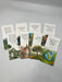 The Earth Conscious Bookmark (set of 8) - 
