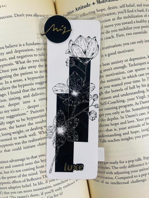 Negative Bloom Bookmark  - 