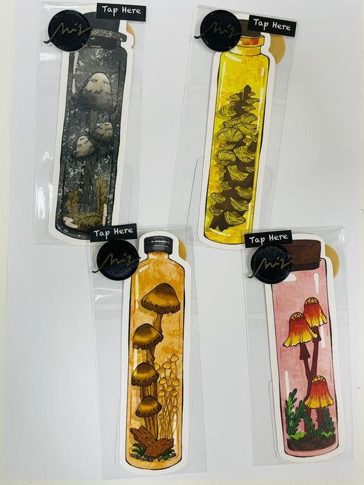 Fungi Terrarium Bookmarks (Large) - 