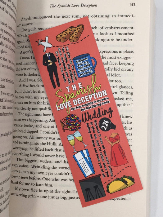 The Spanish Love Deception Bookmark - 