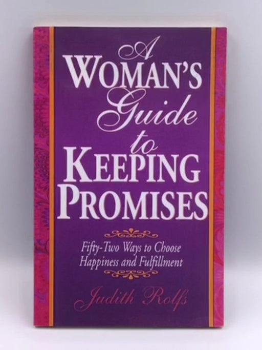 A Woman's Guide to Keeping Promises Online Book Store – Bookends