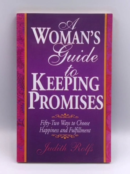 A Woman's Guide to Keeping Promises Online Book Store – Bookends